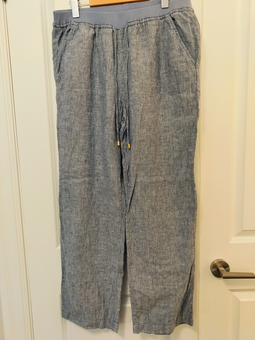 Ellen Tracy 100% Linen Pants M